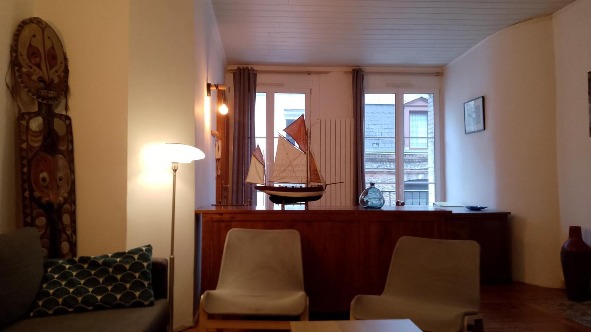Loft En Duplex Avec Vue Sur Plage Et Chenal Dieppe Eksteriør bilde